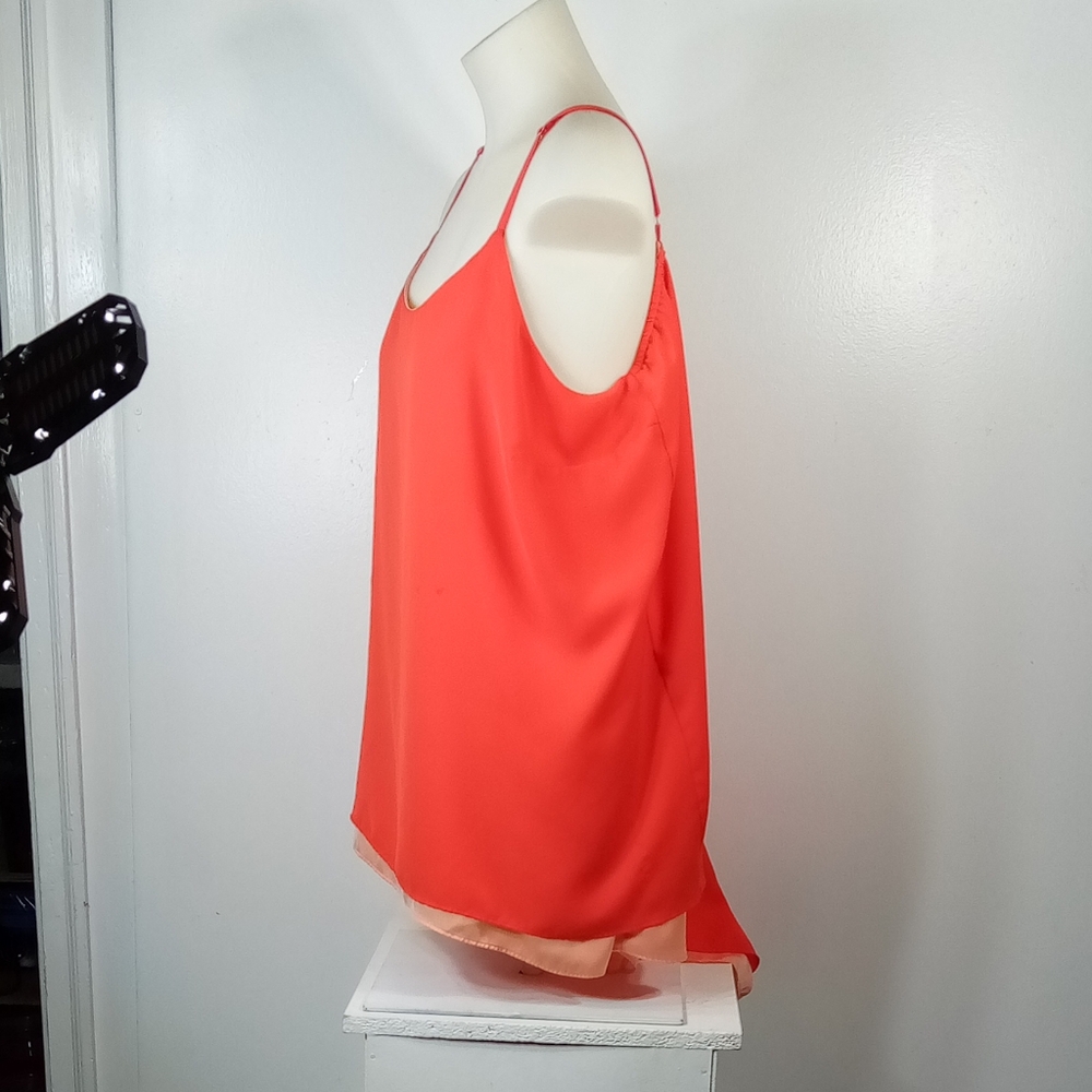 6th & Lane Coral Sleeveless Women's Top Sz 22 - Picture 8 of 11